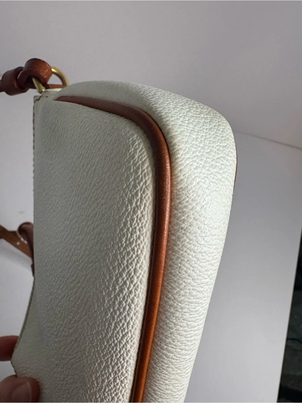 #380 Dooney & Bourke Lexi Small Pebbled Leather Crossbody Bag